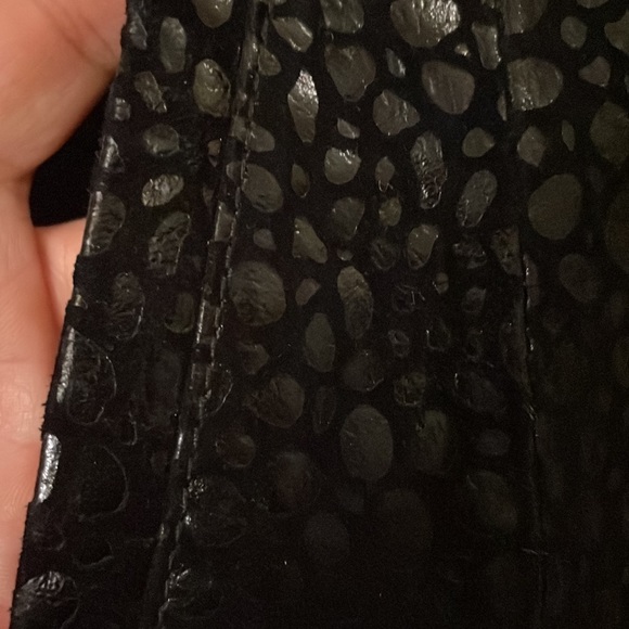 Steve Madden leopard printed genuine leather jacket - Picture 5 of 7